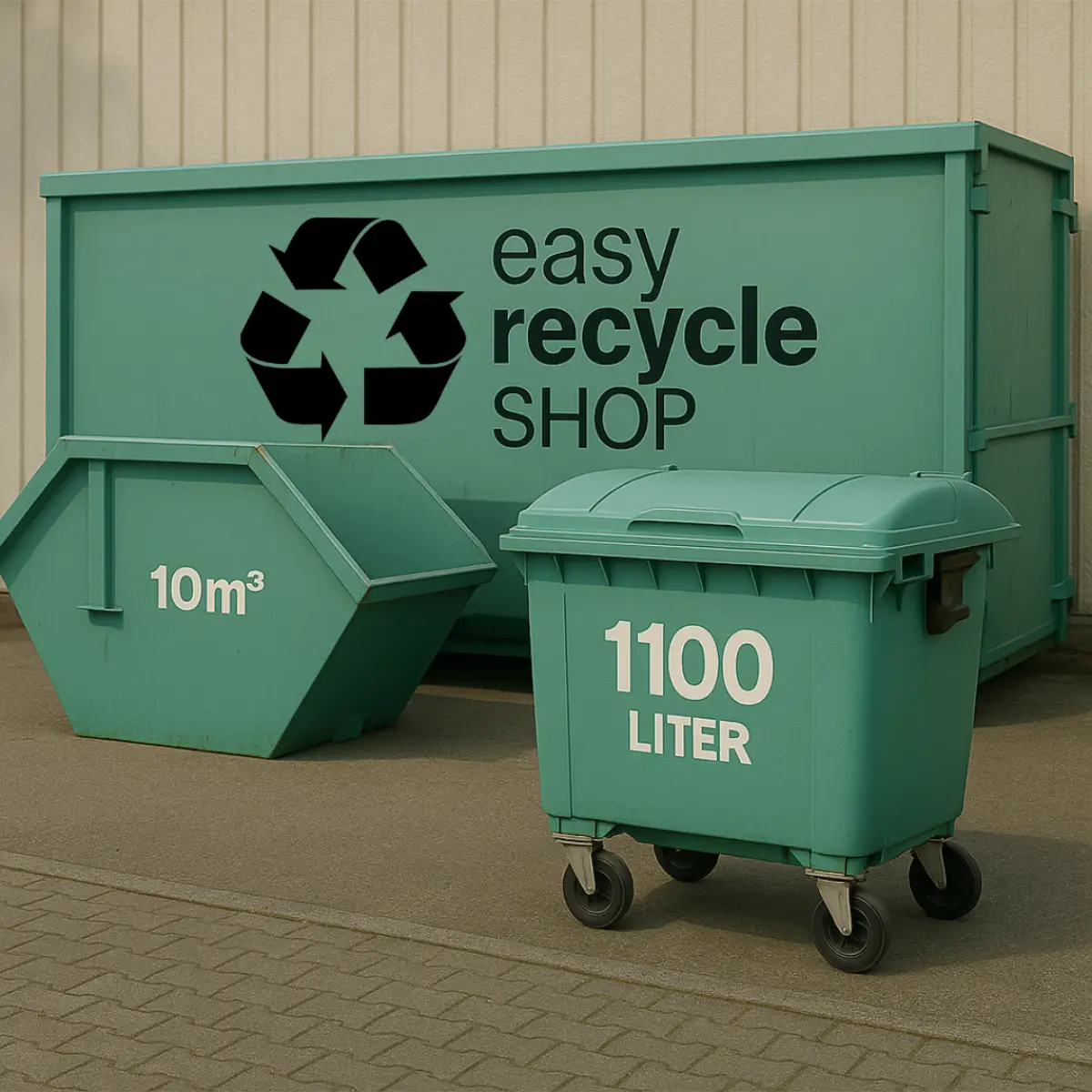 Entsorgung von Bauschutt & Abfällen – Container mieten bei easy recycle