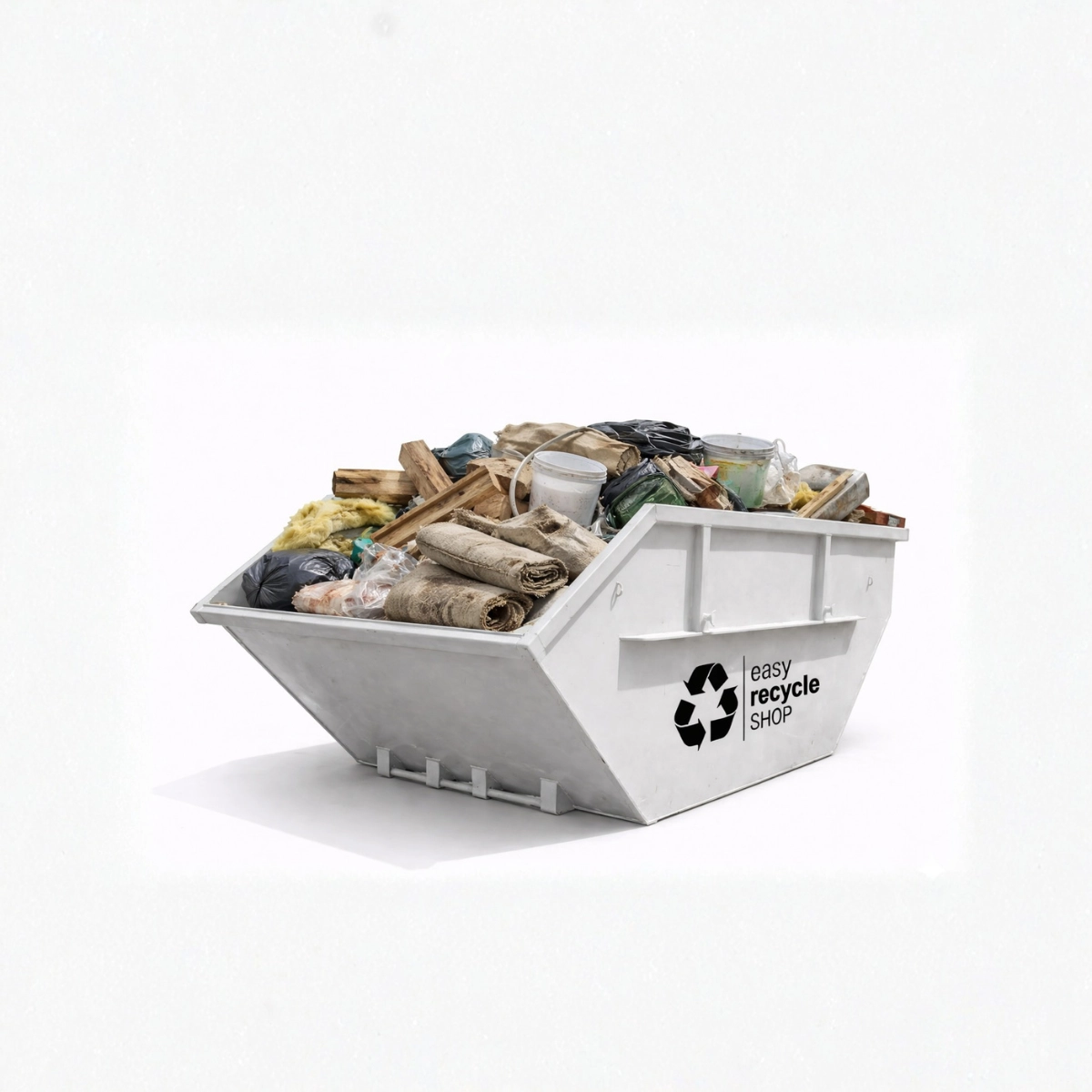 Container für sortierbaren Baumischabfall