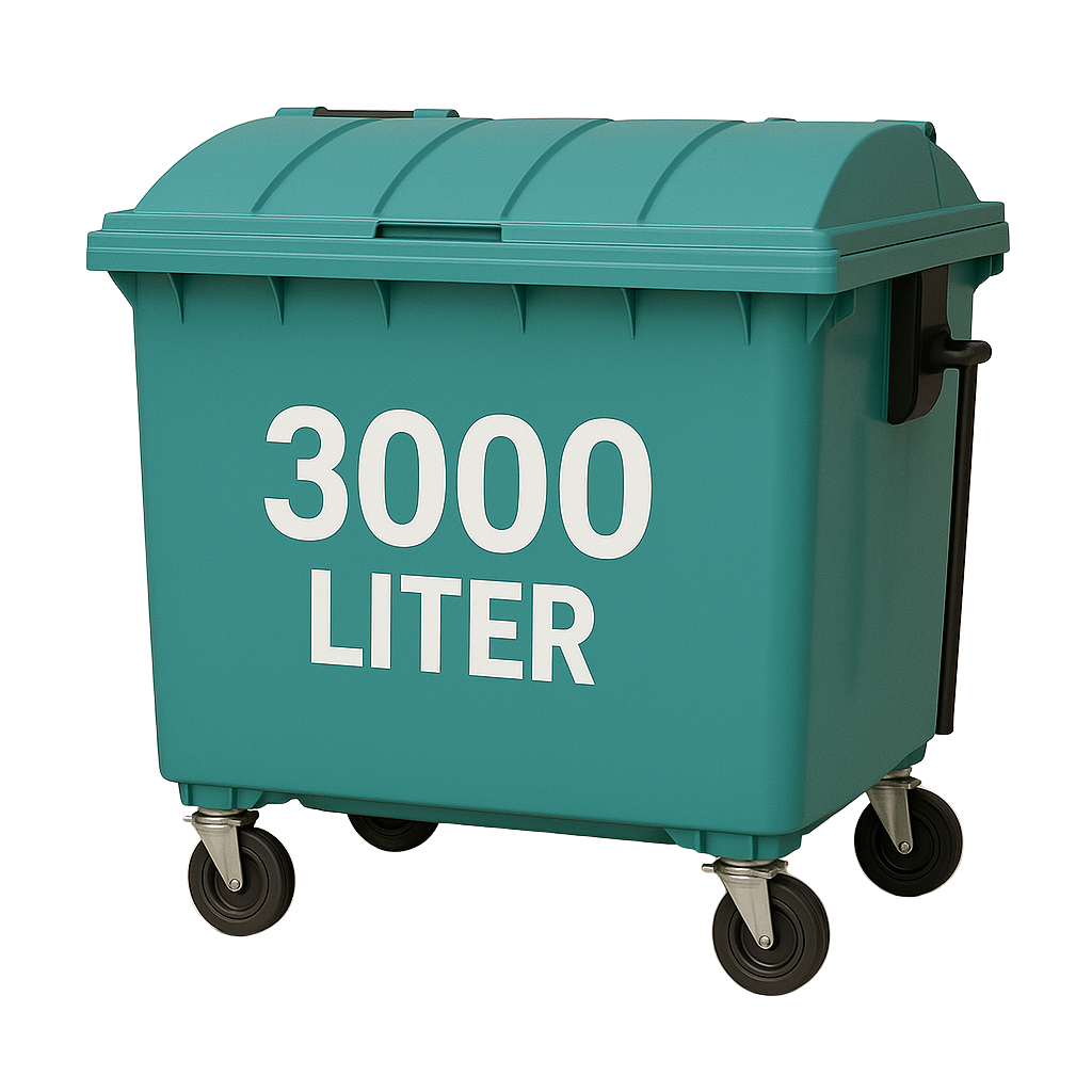 3.000 l Wertstoffbehälter
