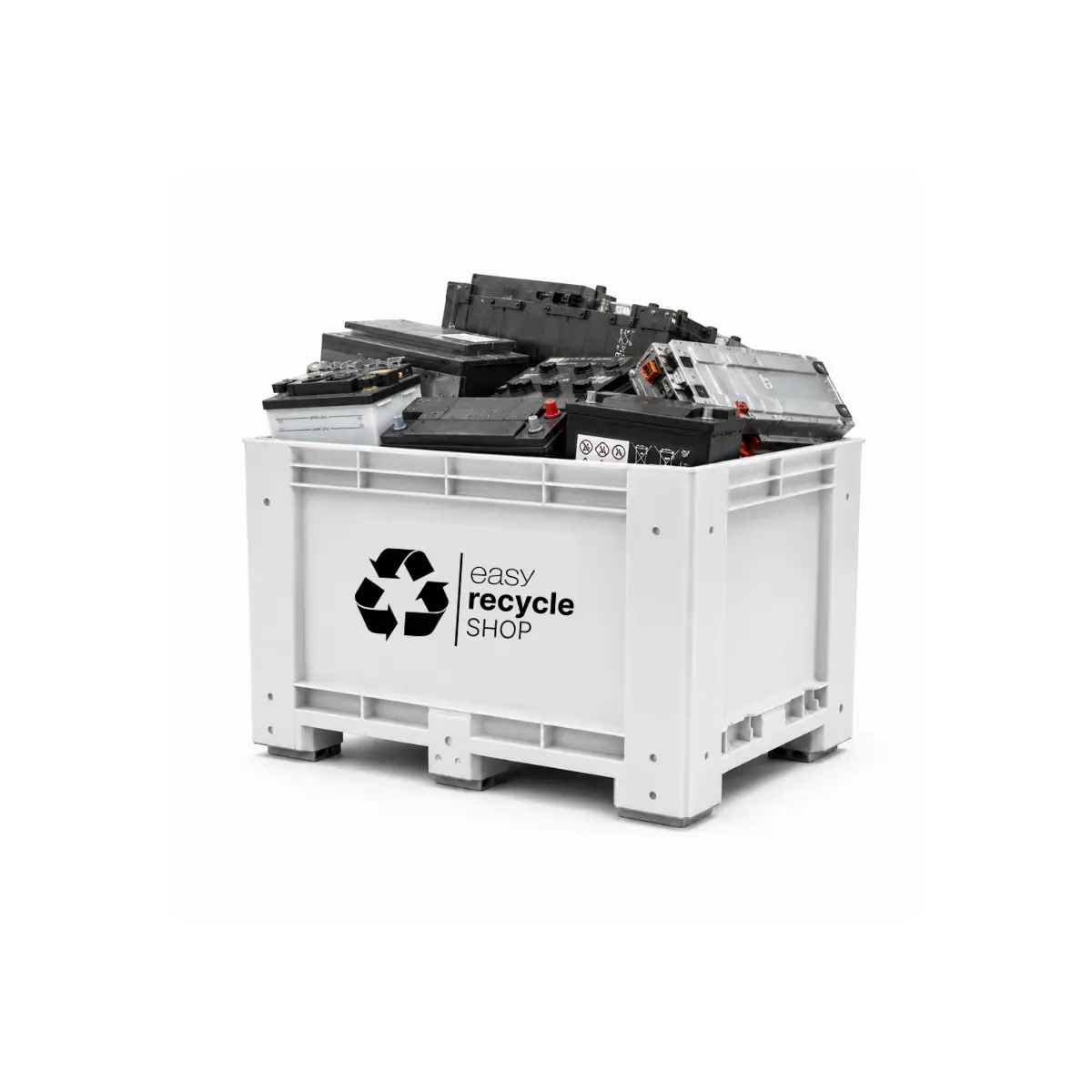 Behälter für Bleibatterie-Rücknahme