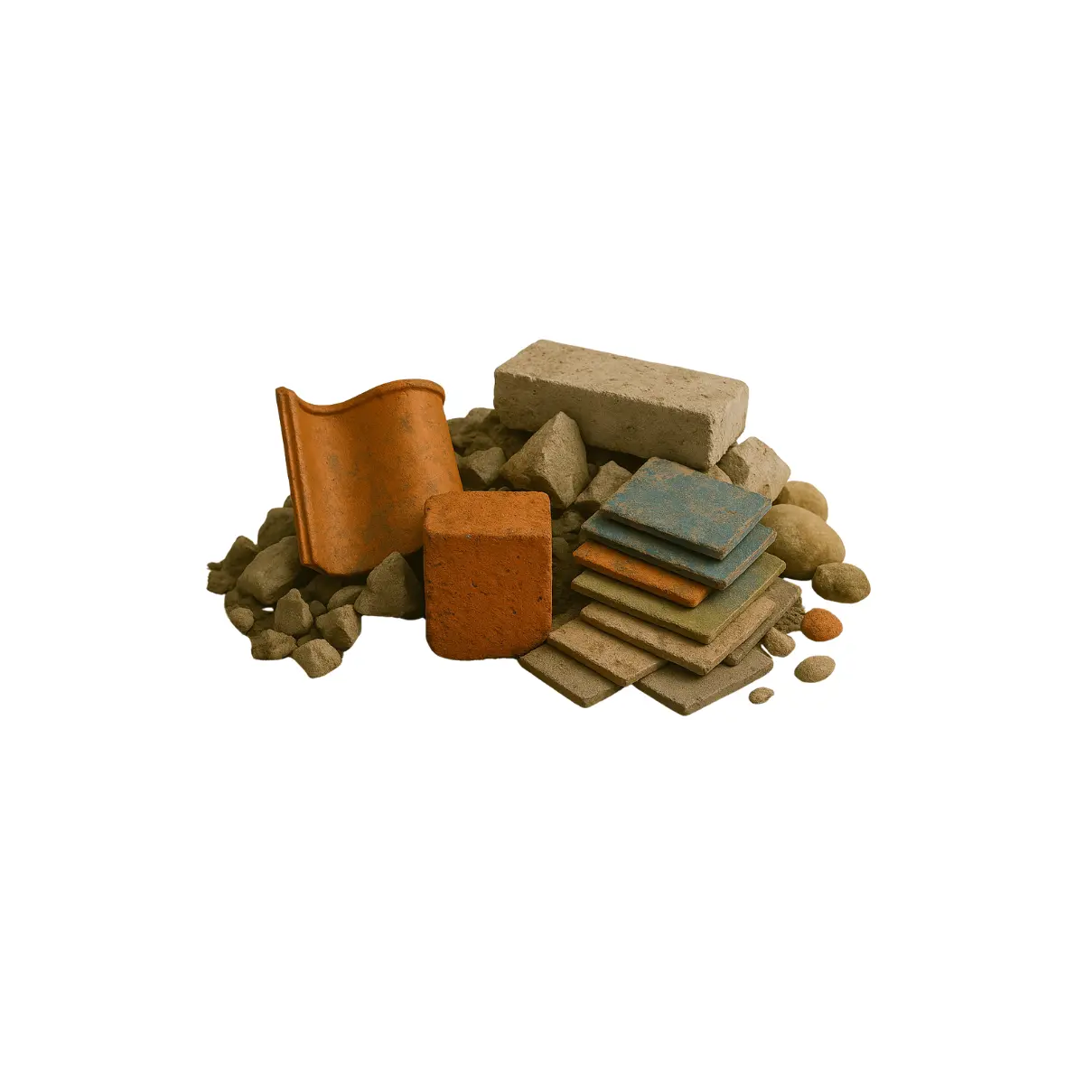 Container für sortenreinen Bauschutt, Bundesweite Entsorgung von reinem Bauschutt mit easy recycle SHOP