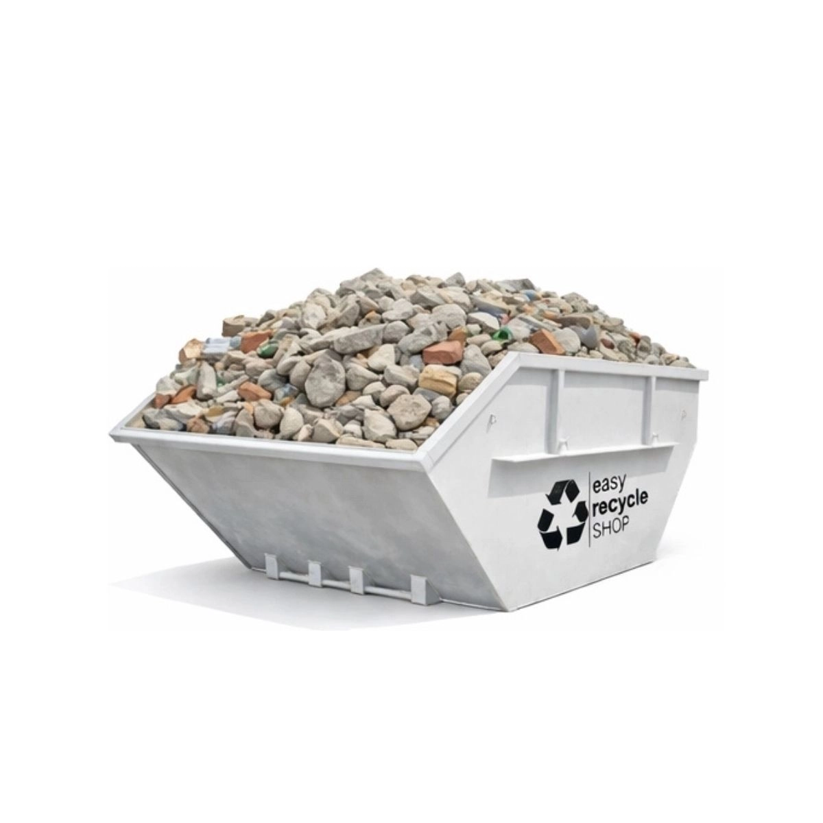 Container f&uuml;r sortenreinen Bauschutt